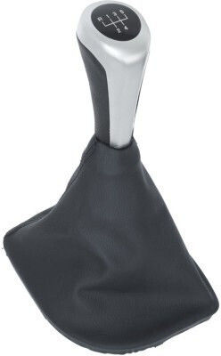 Shift Knob with Cover for BMW E60 Renault Rapid Skoda Rapid 2004-2010 Black