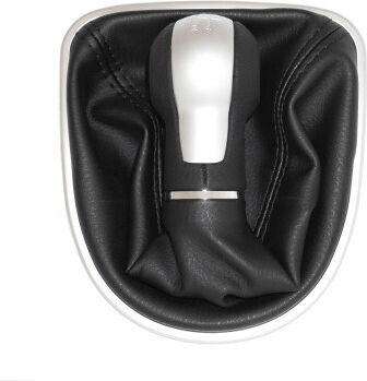 Schaltknopf mit Abdeckung für Seat Leon Altea Toledo Schwarz