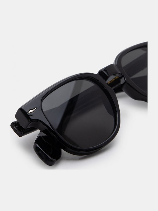 Luigi Unisex Sonnenbrillen mit Silbernem Rahmen und Silbernem Spiegelglas 4855911