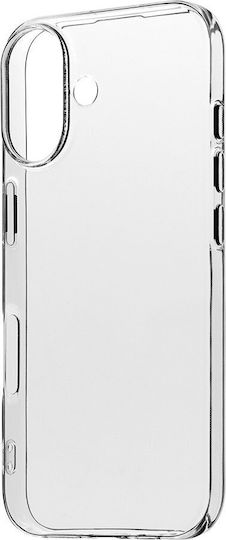 Obal:Me Back Cover Σιλικόνης 1mm Διάφανο (iPhone 16)