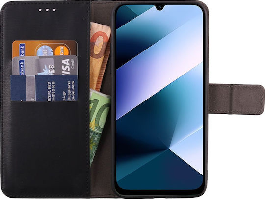 Volte-Tel Allure Magnet Книга Изкуствена кожа / Силикон Черен (Xiaomi Poco C85, Redmi 15C 4G)