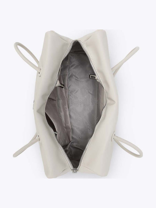 Chalk Damen Schultertasche Beiges