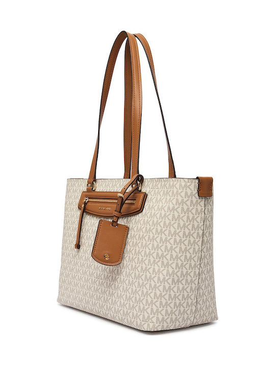 Jet Set Travel Set Fabric Women's Tote Handbag White