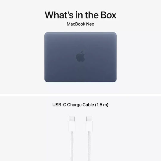 Apple MacBook Neo 13" IPS Retina Display (A18 Pro-6‑Core/8GB/256GB SSD/5‑Core GPU) Indigo (US Keyboard)