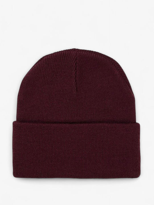 Cube Căciulă Tricotată Burgundy pentru copii