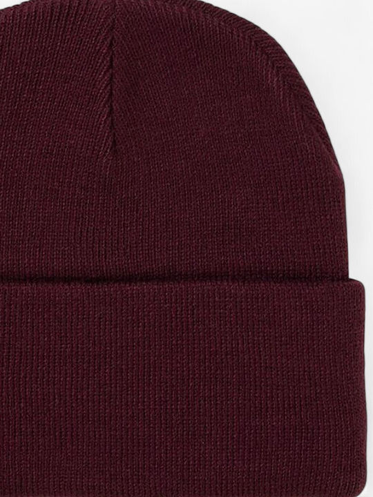 Cube Căciulă Tricotată Burgundy pentru copii