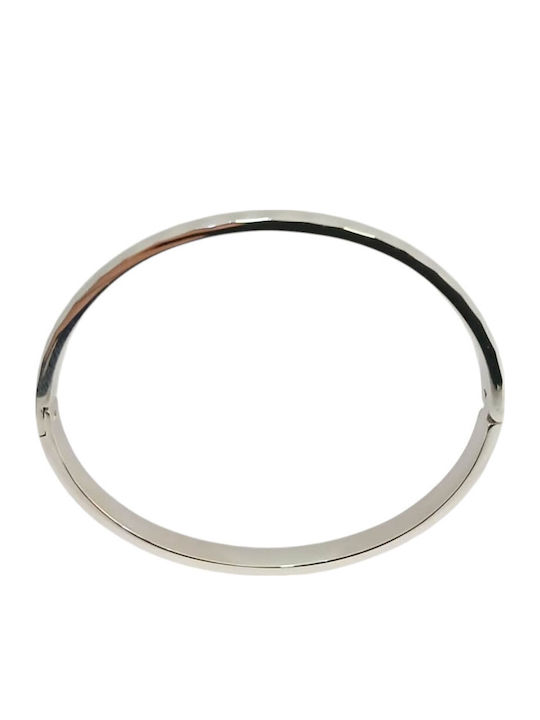 Kalliopi Silver Γυναικείο Βραχιόλι από Ατσάλι Επιχρυσωμένο 6cm