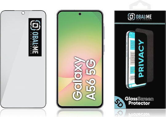 Obal:Me 5D Privacy Tempered Glass Negru (Galaxy A56)