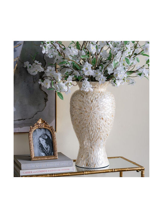 Artekko Dekorative Bambusvase Ecru 28x28xH50cm