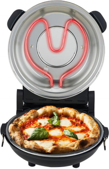 Cuptor Electric de Pizza Tradițional 1.2kW 34x33x16.5cm