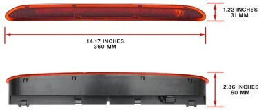 Централна LED Стоп Светлина VW Голф MK5 Голф MK6 Голф Плюс Пасат B6 B7 Вариант Тигуан