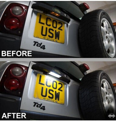 Led License Plate Lamp Land Rover Freelander 1 1997-2006