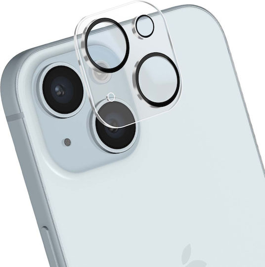 Crong Lens Shield Προστασία Κάμερας Tempered Glass Διάφανο για το iPhone 15, iPhone 15 Plus