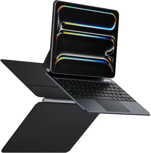 Dux Ducis Mk Series Flip Cover Negra (iPad Pro 13" (2024))
