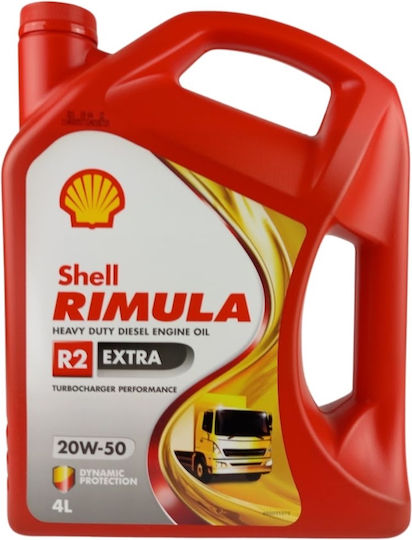 Shell Rimula R2 Extra Ulei Auto 20W-50 4lt
