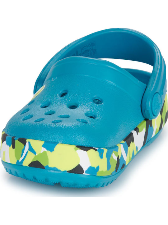 Crocband Παιδικά Ανατομικά Σαμπό Θαλάσσης Μπλε