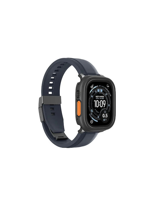 AmazingThing Plastic Case in Black color for Apple Watch Ultra 3 49mm