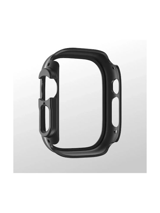 AmazingThing Plastic Case in Black color for Apple Watch Ultra 3 49mm