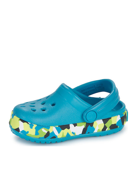 Crocband Παιδικά Ανατομικά Σαμπό Θαλάσσης Μπλε