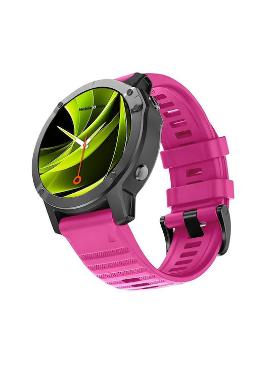 Mobile Origin Easy Strap Silicone Watch 26mm Pink Mo-ess-26-pnk