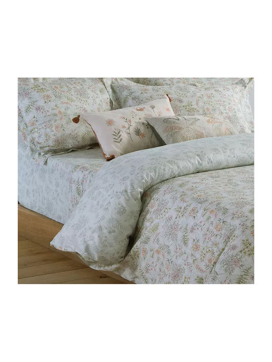 Nef-Nef Homeware Blessing Bettlaken Super-Doppel 240x270cm Grün (6 Stück)
