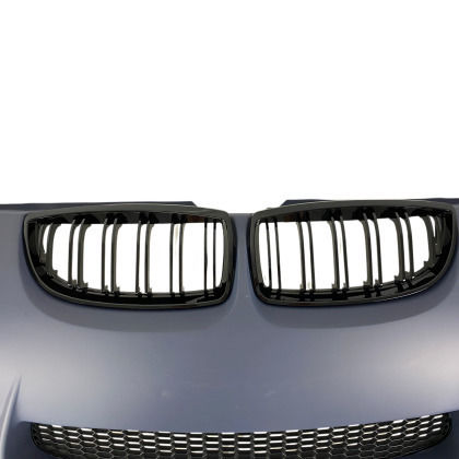Предна Броня Bmw E90 2008+ M3 Дизайн Сърца Отвор Прожектори Без Parktronic