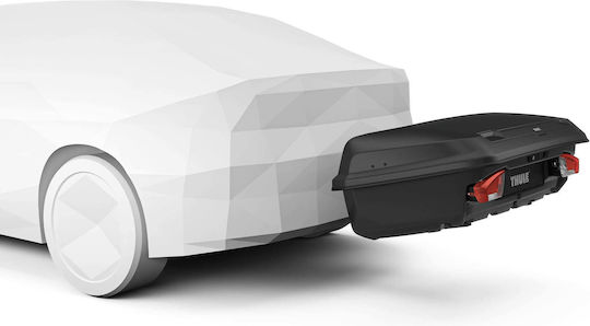 Thule Car Towbar Box with Single-Side Opening Capacity 300L Black