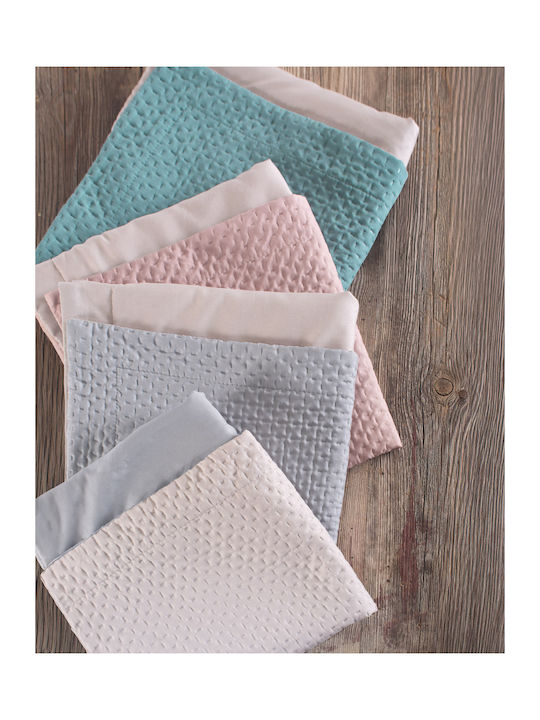 Rythmos Allure Σετ Κουβερλί Μονό Microfiber Μπεζ-γκρι 160x240cm