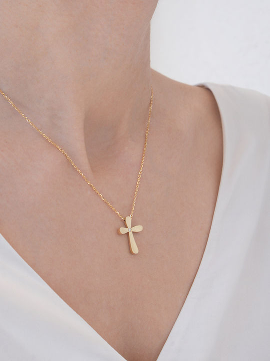 Kritsimis Weißgold Kreuz 18K Kritsimis Weißgold Kreuz 18K