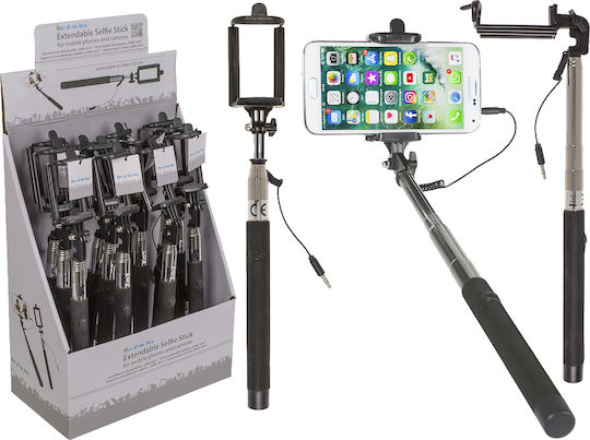 Πτυσσόμενο Selfie Stick 3.5 Mm Plug 82 Cm 12 Σχέδια 1 Τμχ 61877