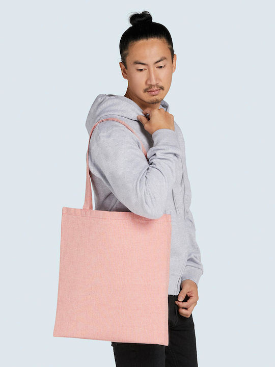 Recycelte Baumwolle Polyester Einkaufstaschen Sg Zubehör Taschen Rec-3842-lh Rot Heather