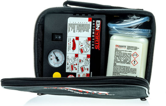 Einparts Automobil 120w Kompressor 450ml Reifenreparaturflüssigkeit Tubeless Reifen Tpms