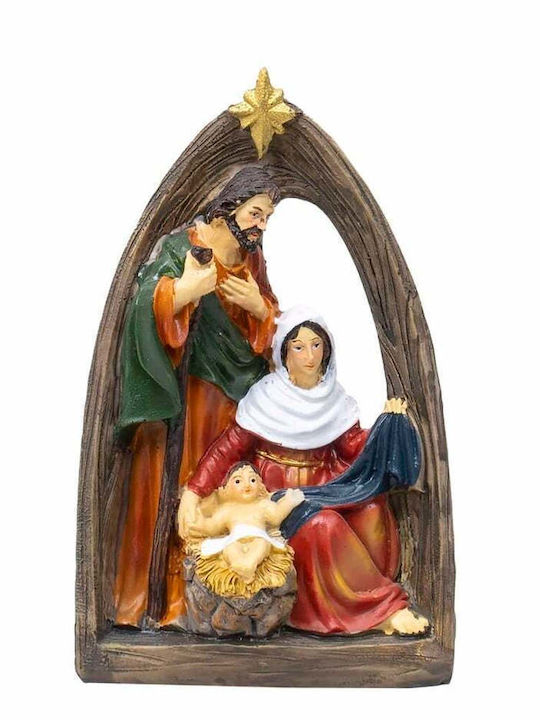 Statuetă Decorativă Din Rășină Sfânta Familie Înălțime 15,5cm Z-tools Zts 8027
