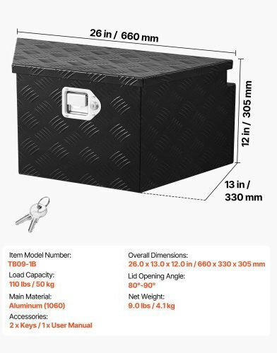 Vevor Car Bed Toolbox