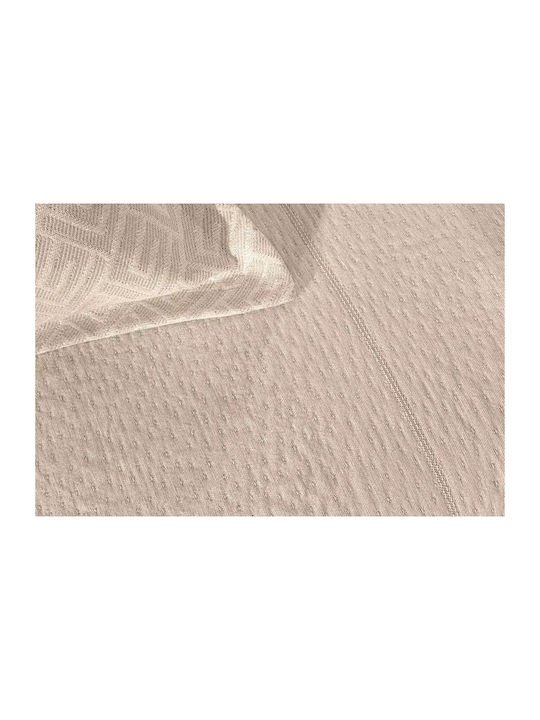 Guy Laroche Soho Ριχτάρι Πολυθρόνας Chenille 180x150εκ. Natural