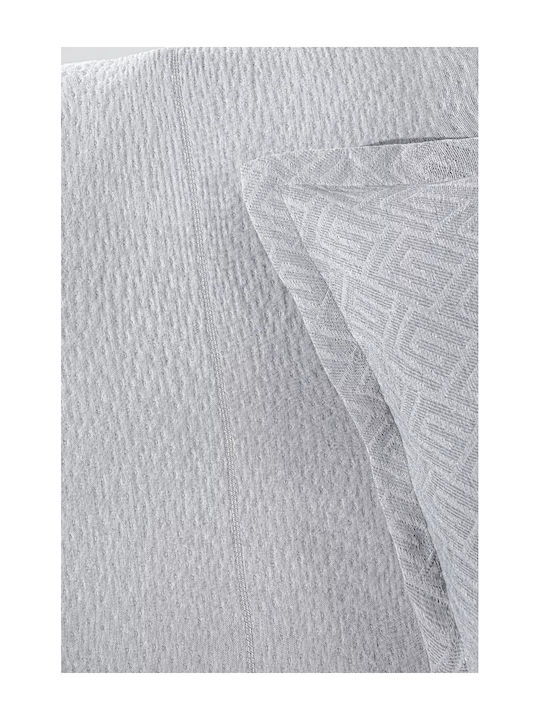 Guy Laroche Soho Sesselüberwurf Chenille 180x150cm Silber