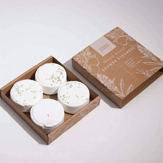 Aromatic Shower Tablets Handmade Wellness Set 4 Pieces Pgle0009 Awakening