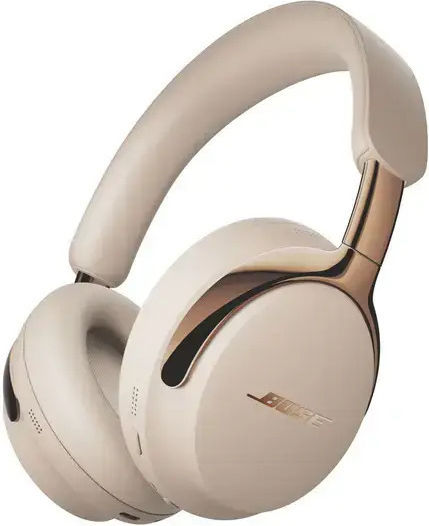 Bose Quietcomfort Ultra (2nd Gen) Wireless / Wired Over Ear Headphones with 30 Hours Playing Time and Quick Charge Driftwood Sand