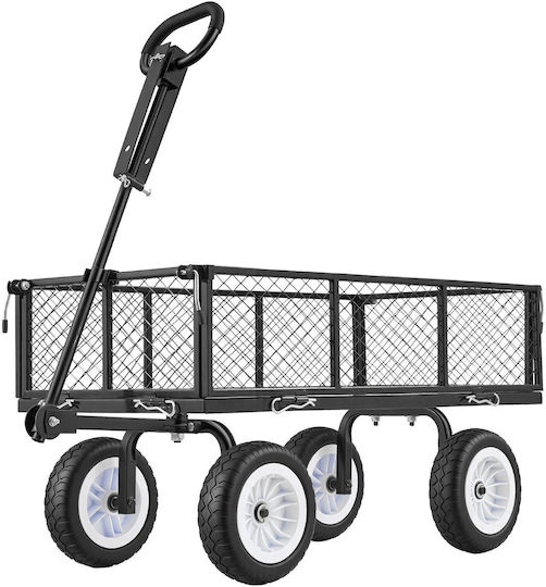 Metal Garden Cart with Maximum Load Capacity 408kg