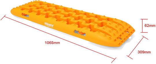 Einparts Offroad Orange Ramp Muddy Terrain 10 Ton 2 Pcs