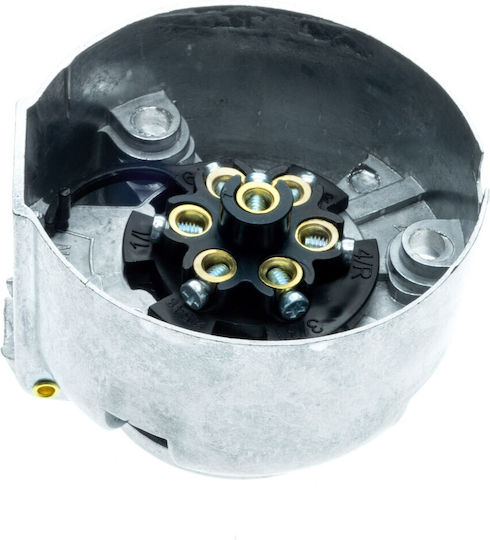 Einparts Automotive 7-pin 12v Aluminum Trailer Socket Housing