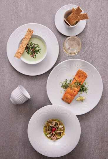 Kutahya Porselen White Porcelain Dinnerware Set 20pcs