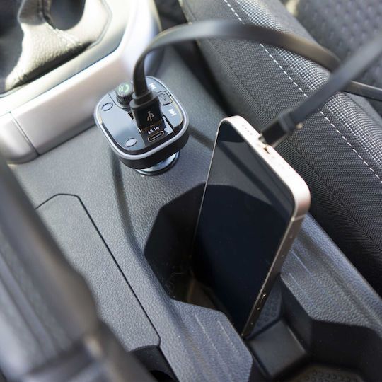 Einparts Auto FM-Transmitter mit Bluetooth USB