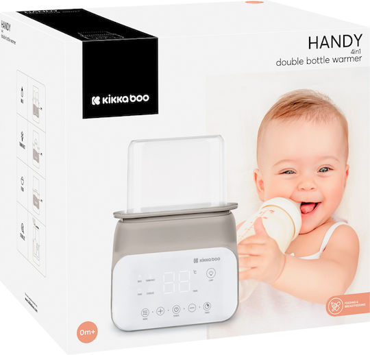 Kikka Boo Handy Handy Digital Baby Bottle Warmer with Sterilization Function