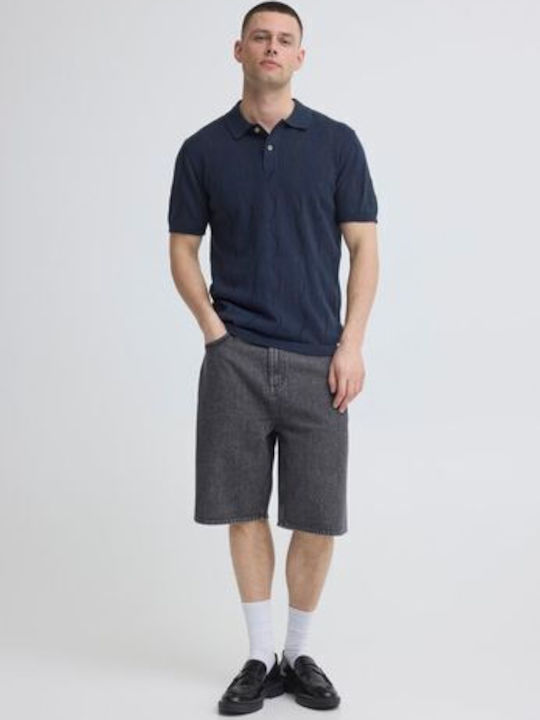 Short Sleeve Polo Blouse Salute