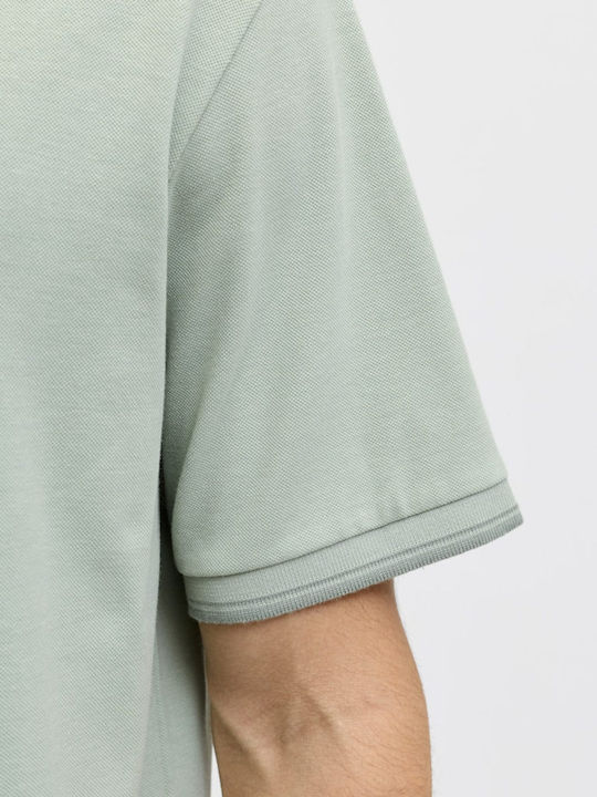 Polo Short Sleeve Green Light Blouse
