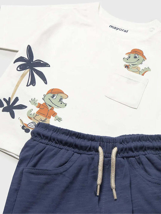 Kinderbekleidungssets mit Sommer Shorts 2 Stück Blau