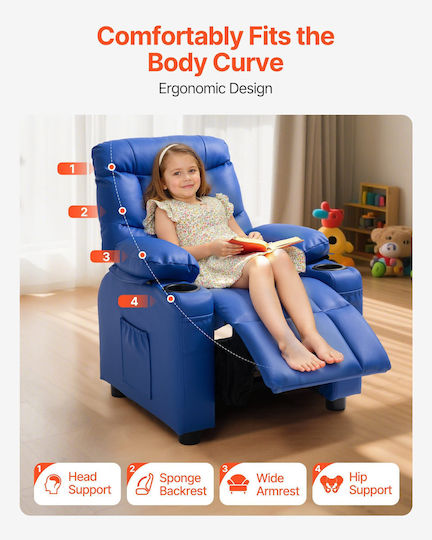 Kinderstuhl Blau