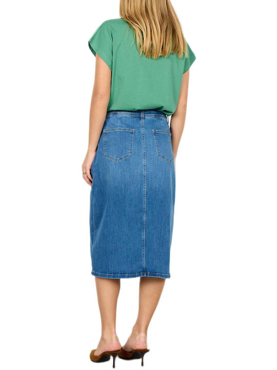 Women's Blouse with V-Neck Green