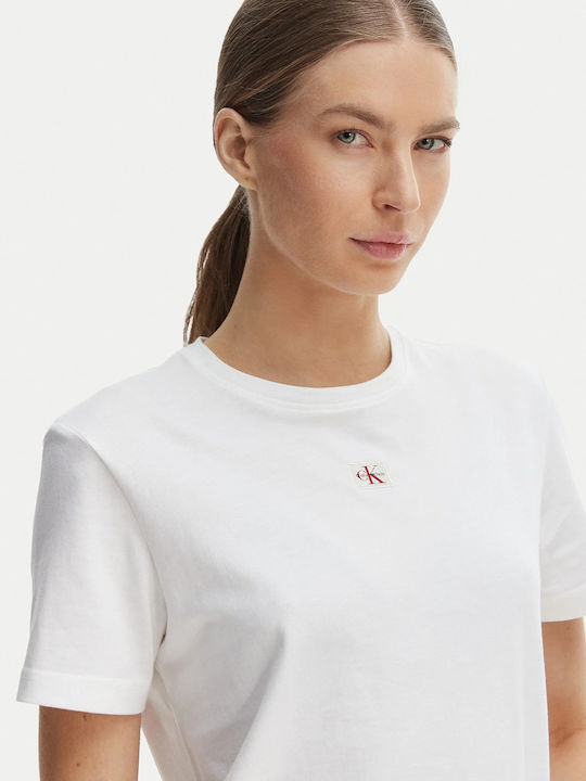 Tricou Damă Yaf/Alb Strălucitor